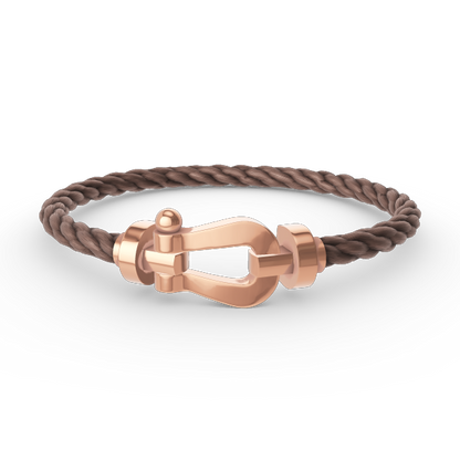 Aura FORCE GROSSES HUFEISEN OHNE DIAMANT ARMBAND ROSÉGOLD
