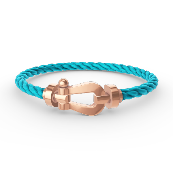 Aura FORCE GROSSES HUFEISEN OHNE DIAMANT ARMBAND ROSÉGOLD