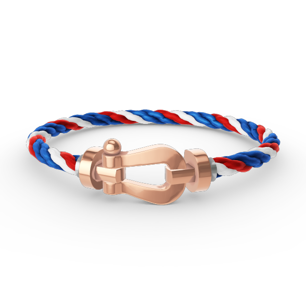 Aura FORCE GROSSES HUFEISEN OHNE DIAMANT ARMBAND ROSÉGOLD