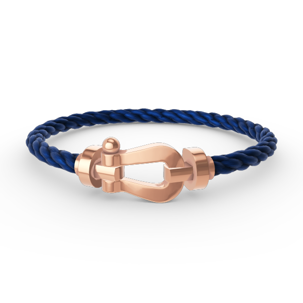 Aura FORCE GROSSES HUFEISEN OHNE DIAMANT ARMBAND ROSÉGOLD