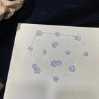 Aura FRIVOLE SILVER 5 FLOWERS BRACELET