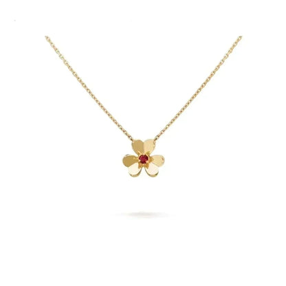 Aura FRIVOLE GOLD BLUMENHALSKETTE