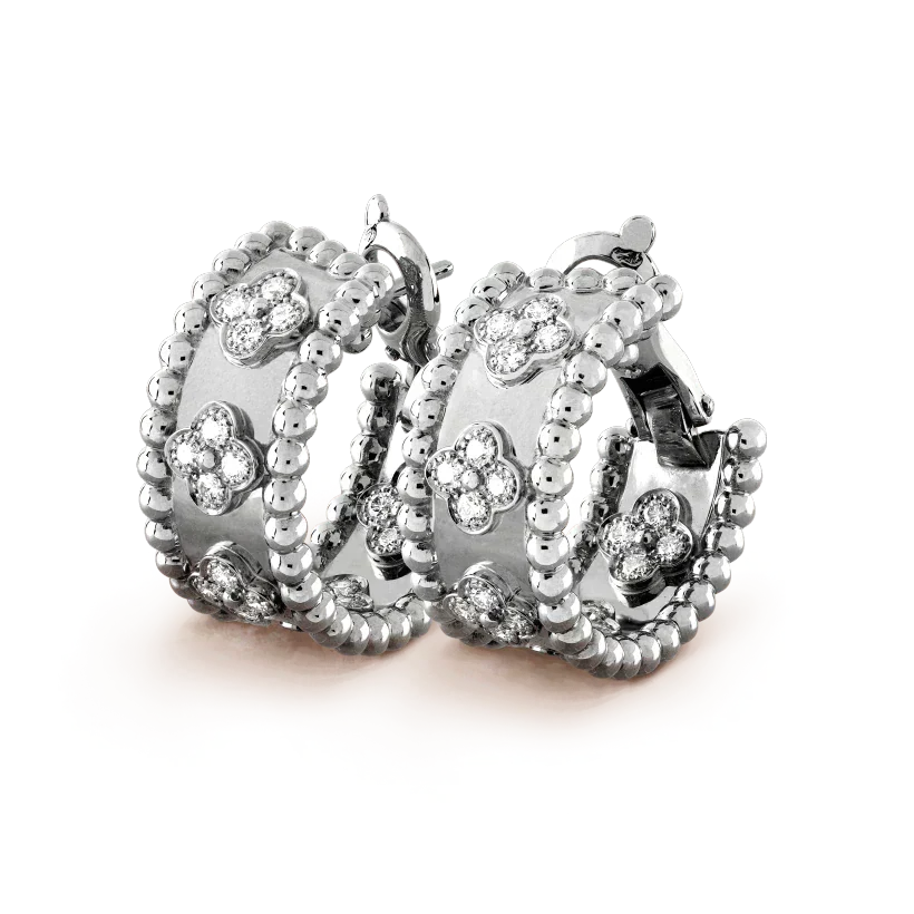 Aura PERLEE DIAMOND EARRINGS