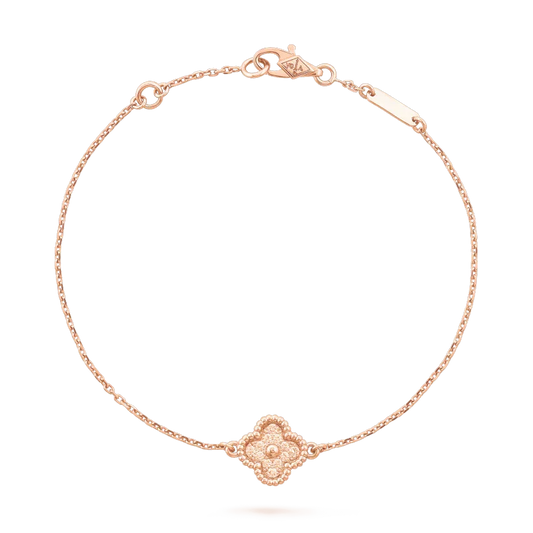 [⭐Aura ]CLOVER SINGLE FLOWER BRACELET