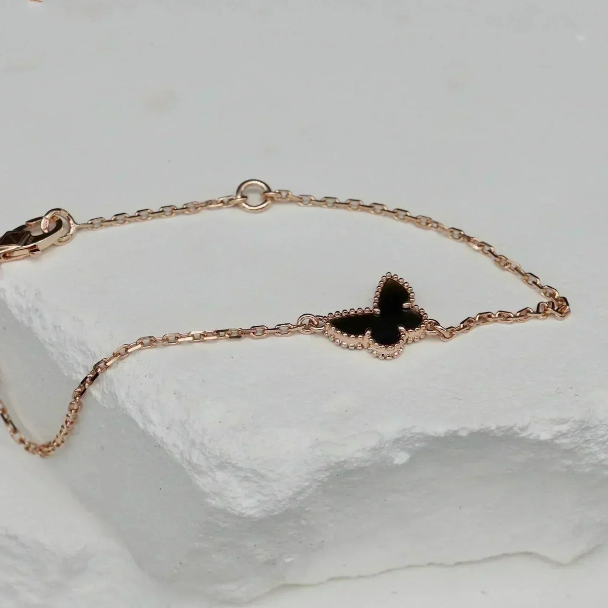 [⭐Aura ]BUTTERFLY ONYX  BUTTERFLY BRACELET