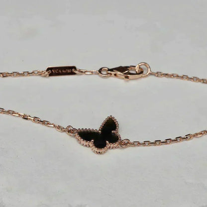 [⭐Aura ]BUTTERFLY ONYX  BUTTERFLY BRACELET