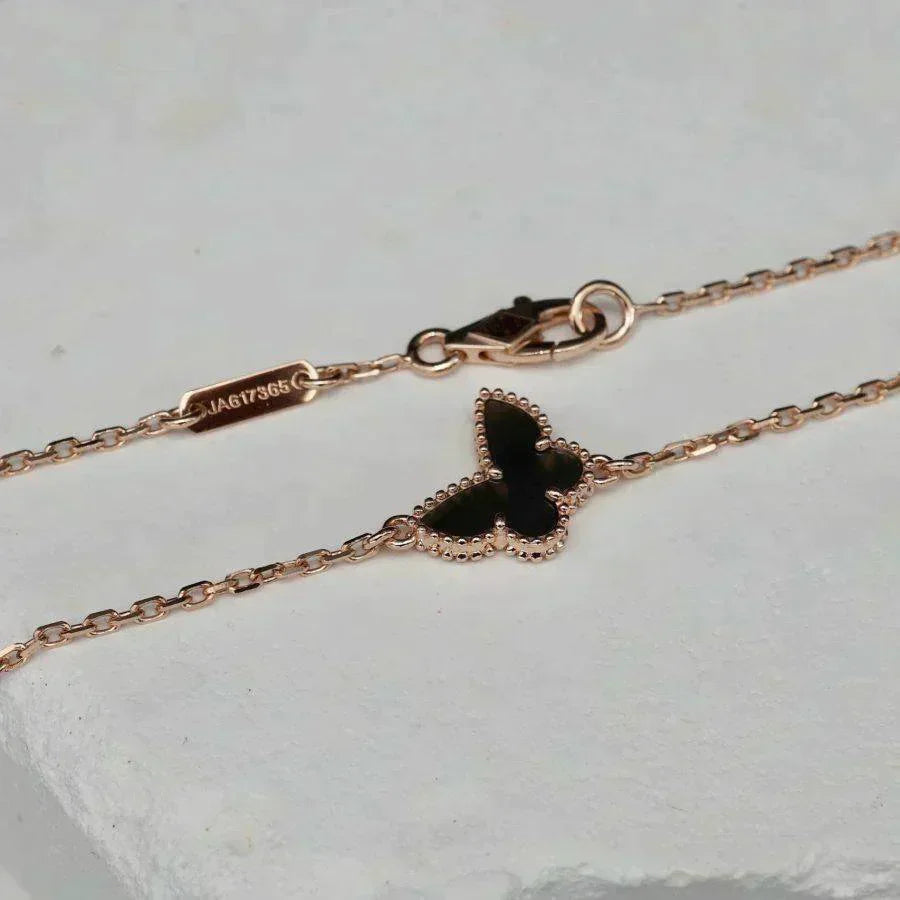 Aura BUTTERFLY ONYX  BUTTERFLY BRACELET