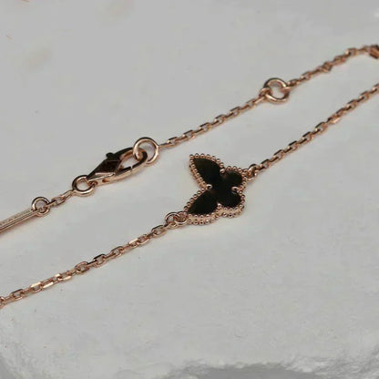 [⭐Aura ]BUTTERFLY ONYX  BUTTERFLY BRACELET