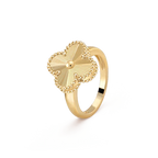 Aura CLOVER GOLD RING