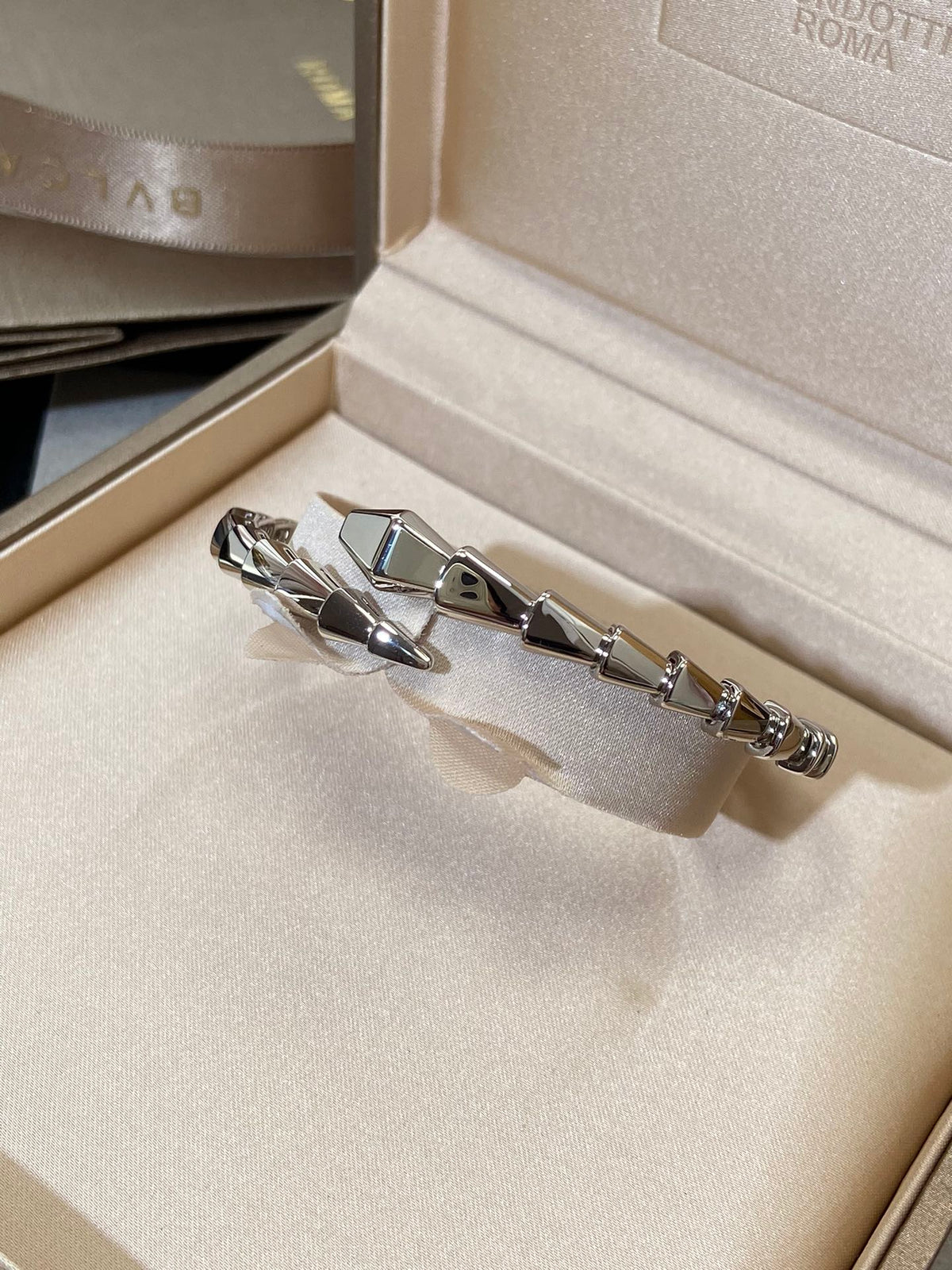 [⭐Veya]SERPENTI VIPER ARMBAND SILBER