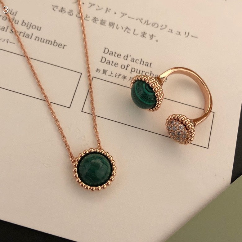 Aura PERLEE COULEURS DIAMOND ROSE GOLD BETWEEN THE FINGER RING
