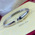 Aura PANTHERE SILVER OPEN BRACELET