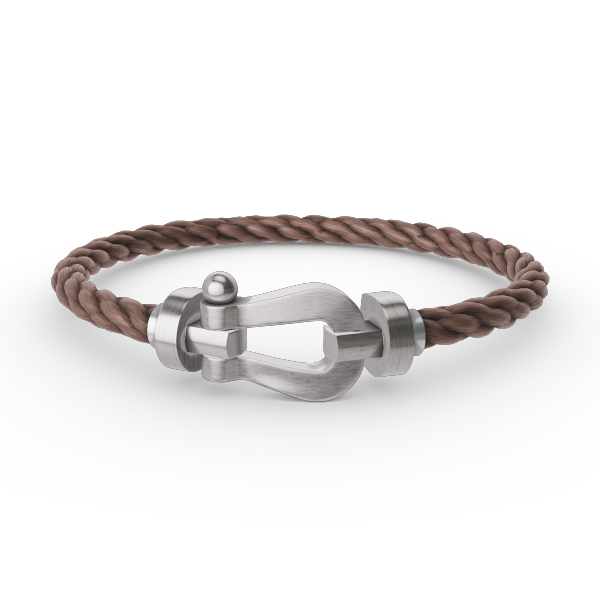 Aura FORCE GROSSES HUFEISEN OHNE DIAMANT ARMBAND SILBER