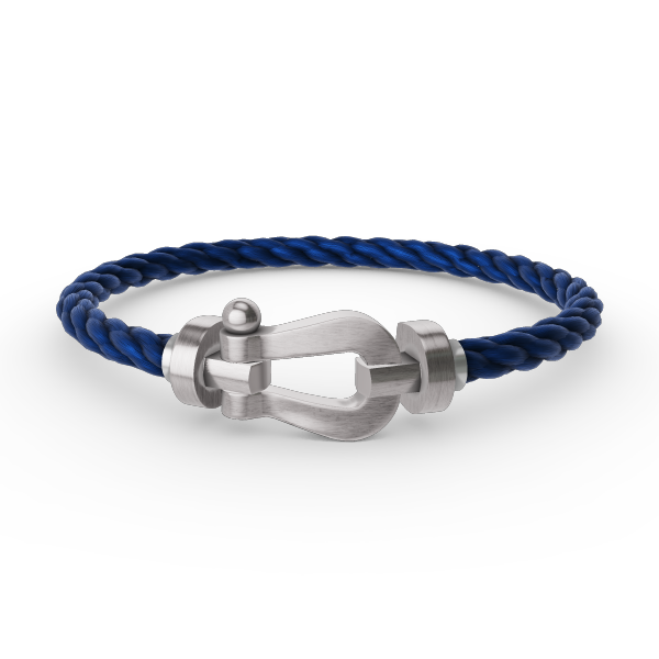 Aura FORCE GROSSES HUFEISEN OHNE DIAMANT ARMBAND SILBER