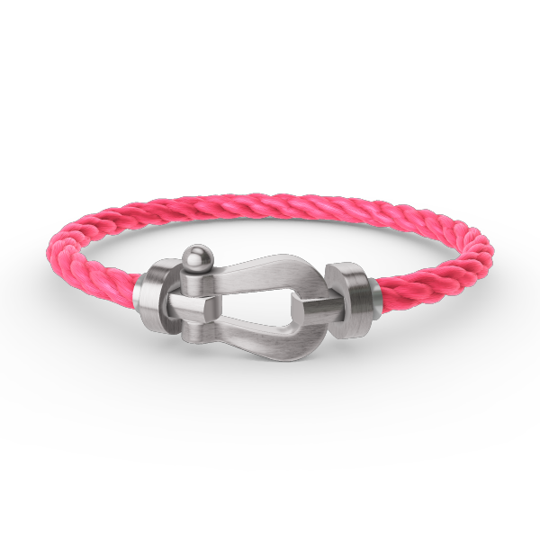 Aura FORCE GROSSES HUFEISEN OHNE DIAMANT ARMBAND SILBER
