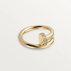 Aura JUSTE RING 2.65MM GOLD DIAMOND