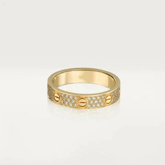 Aura LOVE RING 3.6MM DIAMANT PAVÉ